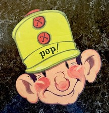 Vintage 1933 MR. POP Kelloggs Rice Krispies Cereal Kids Paper Mask -Vernon Grant picture