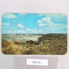 Steam Cracks Floor of Kilauea Hawaii Volcanos National Park 1960s Postcard HI picture