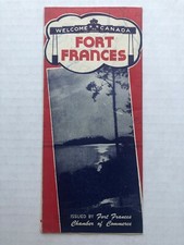 1940's Travel Brochure for Fort Frances Ontario Canada picture