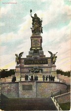 Rüdesheim Germany Niederwalddenkmal National Monument Postcard Divided Back picture
