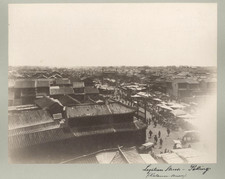 c.1880's PHOTO CHINA - LEGATION STREET PEKING BEIJING picture