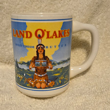 Land O Lakes Sweet Cream Butter Dairy Advertising Coffee Mug picture