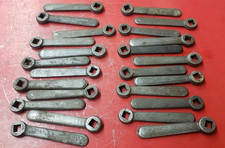 Vintage Machine Lathe Tool 7/16 Square Wrench picture
