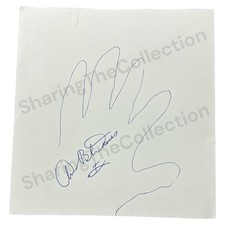 Ann B. Davis BRADY BUNCH Autograph Signed 8.5x8.5” Hand Tracing Original Sketch picture
