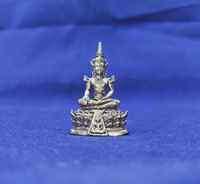 Phra Kring Nang Phaya Thai Amulet Figure Brass Buddha Statue Lucky Charm Gift picture