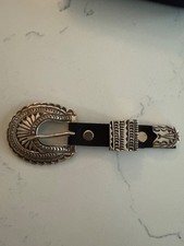 Sterling Silver Ranger Belt Buckle - Leonard Maloney picture