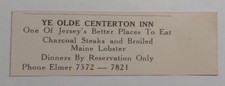 1948 Ye Olde Centerton Inn Advertisement Pittsgrove NJ picture