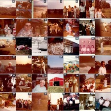 x42 LOT c1970s Family Barn Ellsworth Grave Buick Car Snapshots Rural Life Vtg 5