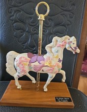 Vintage PJ's Original Carousel Collection Horse Angel signed M.G. Phelps picture