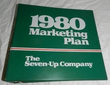 Empty Notebook - 1980 Marketing Plan The Seven-Up Company picture