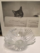 Vintage Toscana Frosted Panels/Pedestal Stand 9 3/4