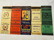 5 VTG 1930’s era matchbook covers Billings MT 029 picture