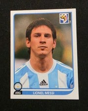 2010 Panini FIFA World Cup South Africa Argentina Lionel MESSI Sticker No.122 picture