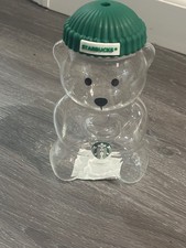 2025 Glass Starbucks Bearista Bear Cold Cup Holiday Limited Edition–with Label picture