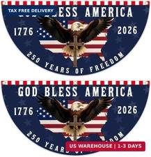 2PCS 250Th Anniversary Flag,1.5X3 FT 1776-2026 Fan Flags, 250 Years Anniversary picture