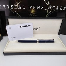 MONTBLANC Pix Collection Blue Platinum Coated Ballpoint Pen MB13288 READ picture