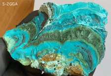 Banded Chrysocolla Malachite Heterogenite Specimen - Top Shelf - 180g US Seller picture