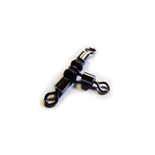 Thundermist Lure Company T Turn 3 Way Swivel Black 20 lbs Functional Fishing picture