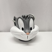 Vintage 1997 Applause Bugs Bunny Carry All Bucket Looney Tunes Warner Bros 90s picture