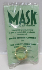SEALED 1994 THE MASK San Diego Comic Con Premium MOVIE RING 1/2000 CM7218 picture