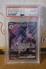 2025 POKEMON DRI EN ROCKET'S NIDOKING ex ULTRA RARE PSA 10 picture