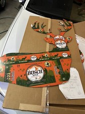 Busch Beer Deer Camo Hunting Buck store Display RARE picture