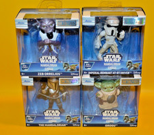 JADA Star Wars Mandalorian and Grogu Die-Cast METALFIGS Complete Set Of 4 NEW picture