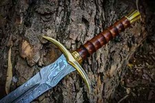 Hand forged PERSONALIZED VIKING sword , Real Damascus steel Sword, Viking Swords picture