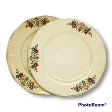 Clinchfield China Dessert Plates -Pie Plates-Antique-Blue Ridge Pottery-SPI-1925 picture