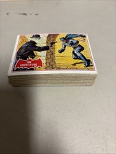 1966 TOPPS USA BATMAN RED BAT COMPLETE 44 CARD SET  Robin Puzzle Back Card VTG picture