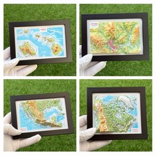 Huge Wholesale Inventory 11,000+ New Framed 3D Relief Maps 24 Designs ⭐ picture