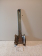 Vintage Metal Meat Tenderizer Hammer Double Sided. 10