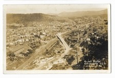 1946 Real Photo Postcard RPPC ~ BY-PASS BRIDGE US 40, CUMBERLAND, MARYLAND picture