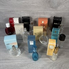 10x Empty Designer Perfume Fragrance Bottles with Original Boxes Armani Dune Etc picture