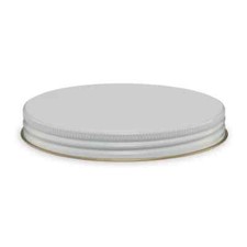 HOOSIER Canister Cookie Glass Jar Lid METAL W/ LINER FOR FRESHNESS picture