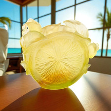 Daum Citrus Vase Grand Modèle Limited Edition Sculpture (175 Pieces) SKU: 05836 picture