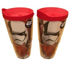 Star Wars Tervis Mugs 24 oz Storm Troopers - Qty Two - BRAND NEW picture