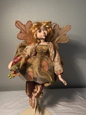 VTG Winward Enchanted Seasonal Fall Autumn Pixie Fairy Elf Doll 14” picture