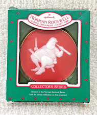 Vintage 1986 Hallmark Norman Rockwell Cameo Series Ornament 