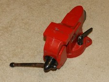 VINTAGE CRAFTSMAN 5176 Torpedo Bench Vise 3 1/2 In Jaws 28Lbs USA picture