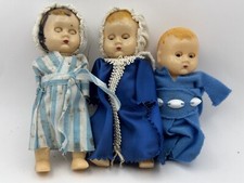 Lot of 3 Vintage Baby Figurines -- Look Very Old picture