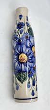 Rare Unikat ANDY Grażyna Potocka Polish Pottery Floral Hand Painted Vase picture