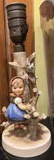 All Original Vintage Goebel Hummel Lamp  Apple TreeGirl 229 TMK 3 Mint Works picture
