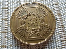 Medal for the Franco-Prussian War of 1870–1871.  Nice Condition but Broken picture