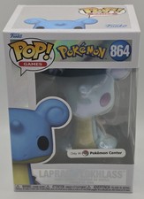 🔥 Lapras Funko Pop Games #864 Pokémon Center Exclusive Pearlescent MINT NIB 🔥 picture