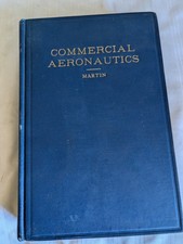 Commercial Aeronautics hb book 1929-30 Airplane, Navigation, Power Plant Martin picture