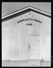 Photo:Greenfield California 1939 Pentecostal Church of God building picture