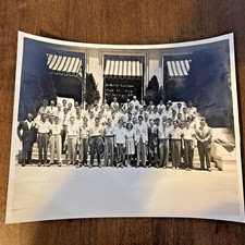 1946 Real Photo DeMolay Conclave Hot Springs Arkansas AR Vintage 8 In x 10 In picture