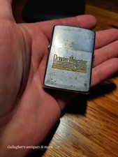 Zippo vintage 1968 lighter Dresser Magcobar Oil field industry gas Advertising  picture