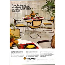 Thonet Industries Inc. Known Name in Contract Furniture New York NY 1969 Ad SJ4 picture
